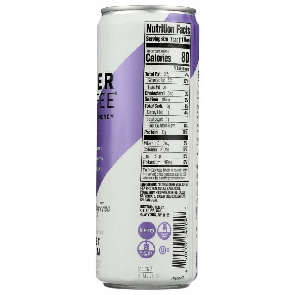 KITU Kitu Coffee Rtd Super Sw Cream, 11 Fo