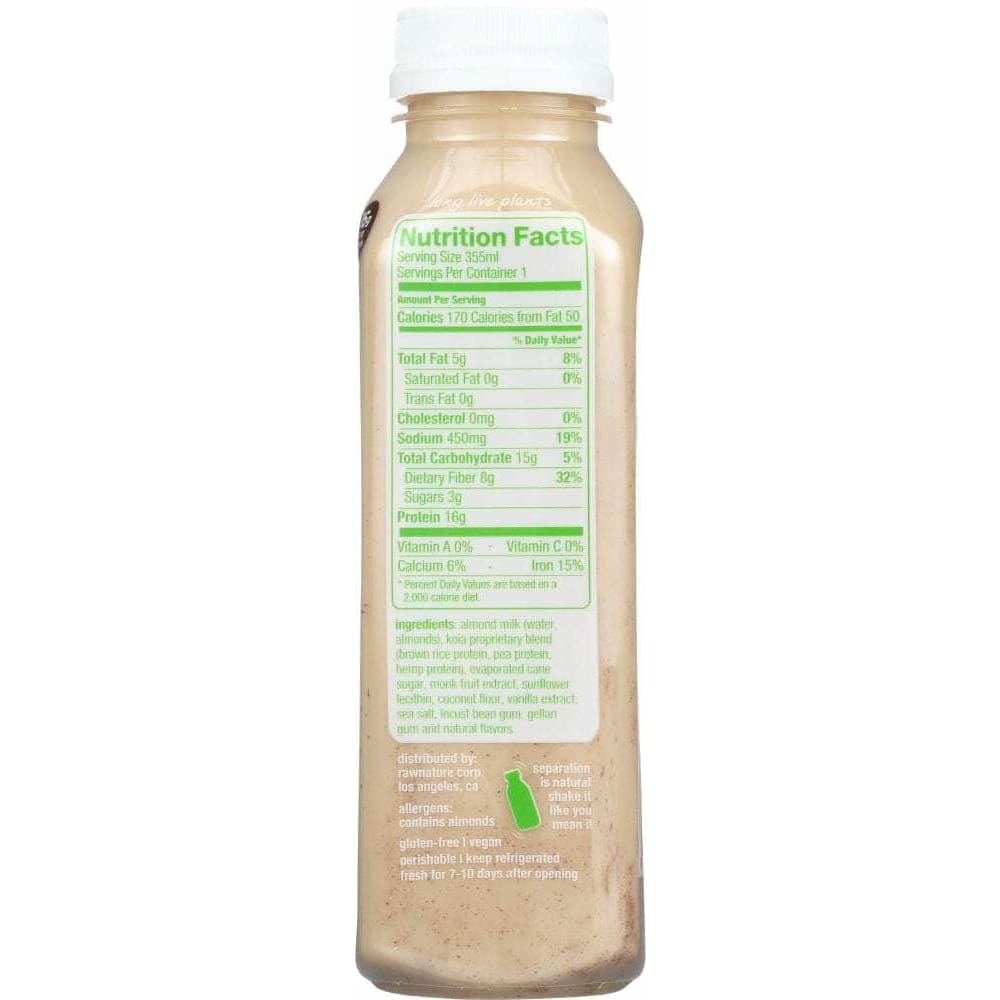 KOIA Grocery > Beverages > Energy Drinks KOIA: Coconut Almond Plant-Powered Protein Drink, 12 oz