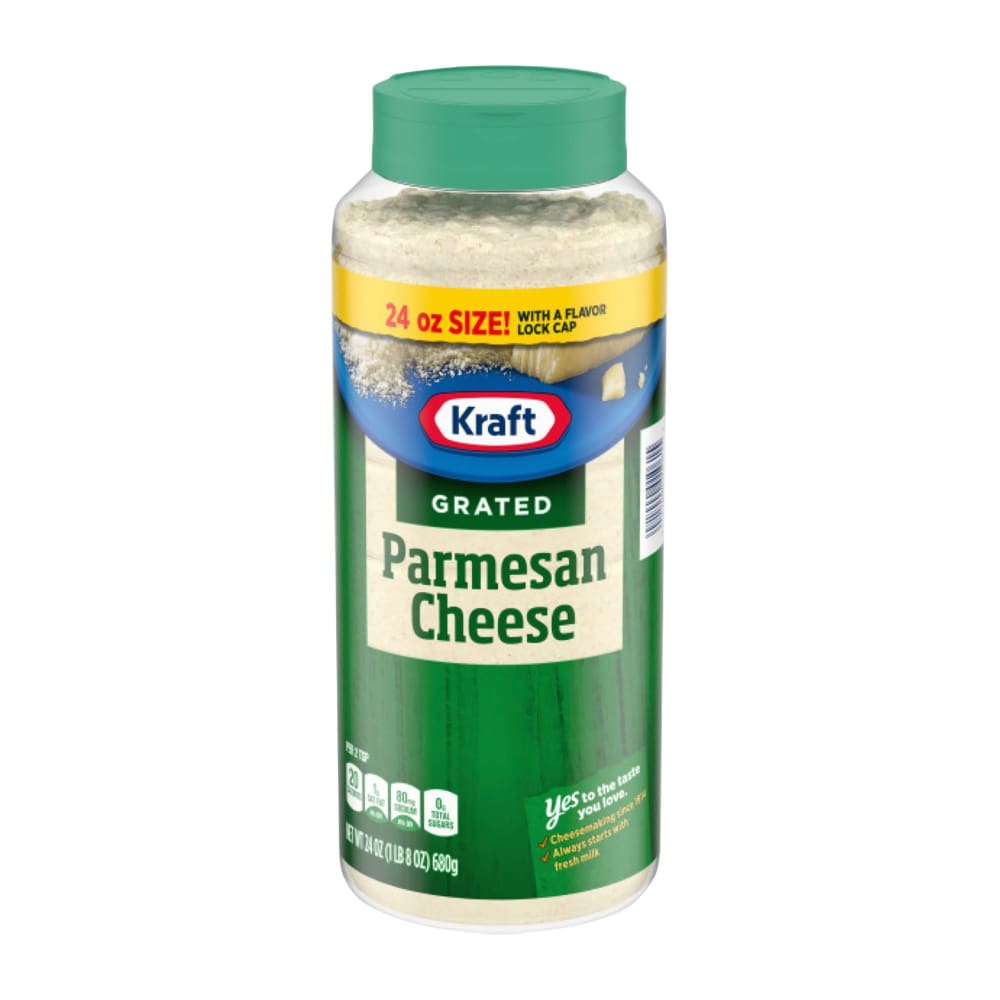 Kraft Grated Parmesan Cheese, 24 oz. ShelHealth