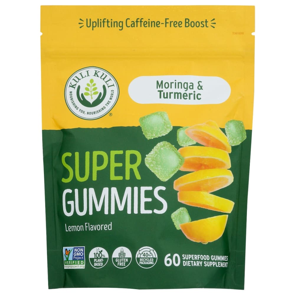 KULI KULI MO: Moringa Turmeric Gummy 60 pc - Chocolate Desserts and Sweets > Candy - KULI KULI MO
