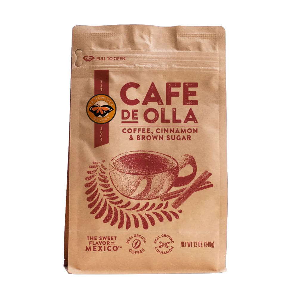 LA MONARCA BAKERY: Cafe De Olla 12 OZ - Grocery > Beverages > Coffee Tea & Hot Cocoa - LA MONARCA BAKERY