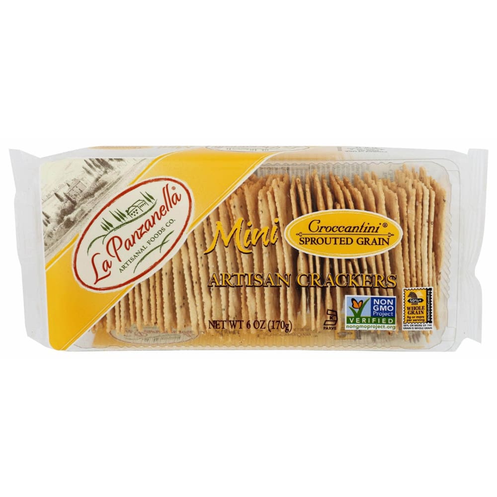 LA PANZANELLA LA PANZANELLA Mini Croccantini Artisan Crackers, 6 oz