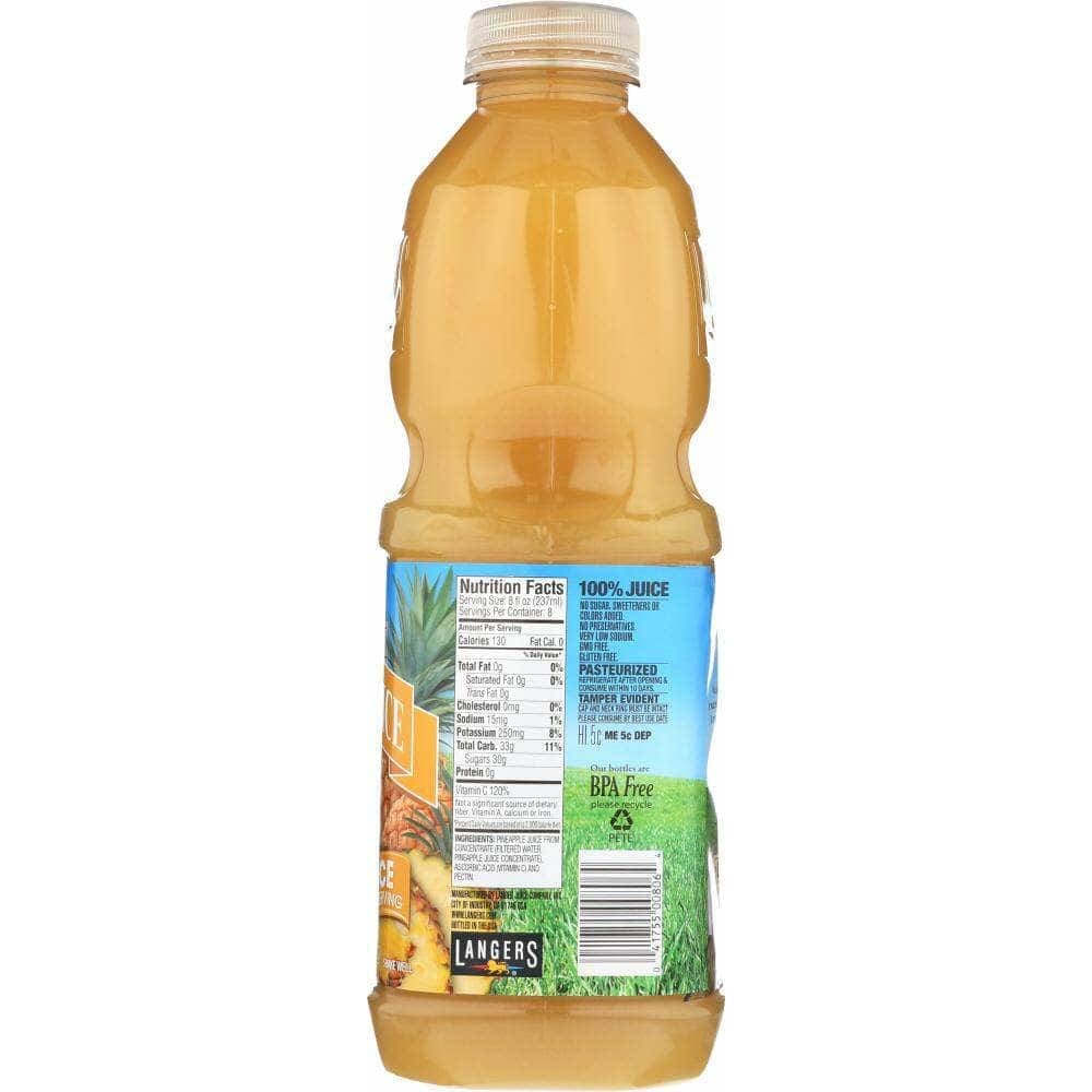 Langers Langers Pineapple Juice with Vitamin C, 64 fl oz