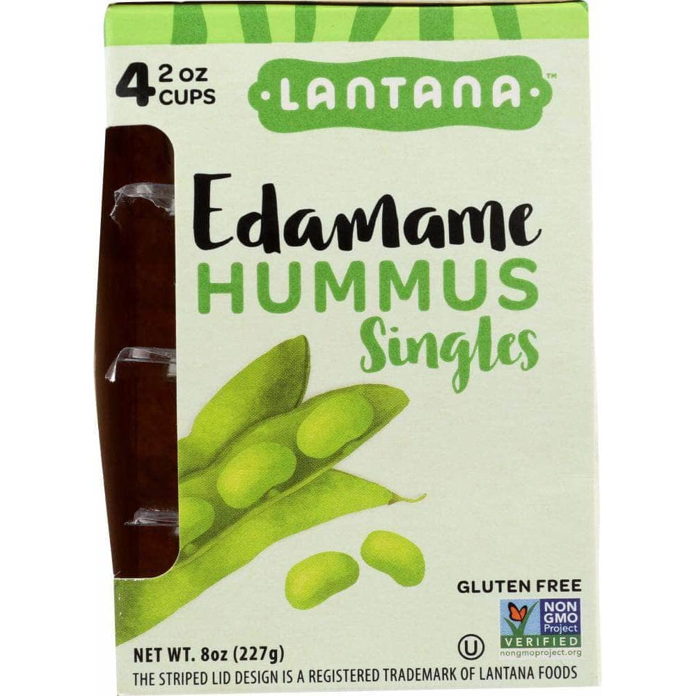 Lantana Lantana Hummus Edamame 4pk, 8 oz