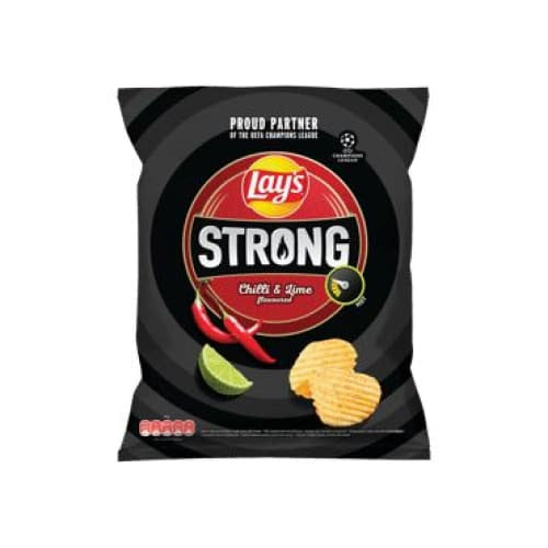 LAYβS STRONG Chili & Lime Flavour Potato Chips 9.35 oz. (265 g.) - Layβs