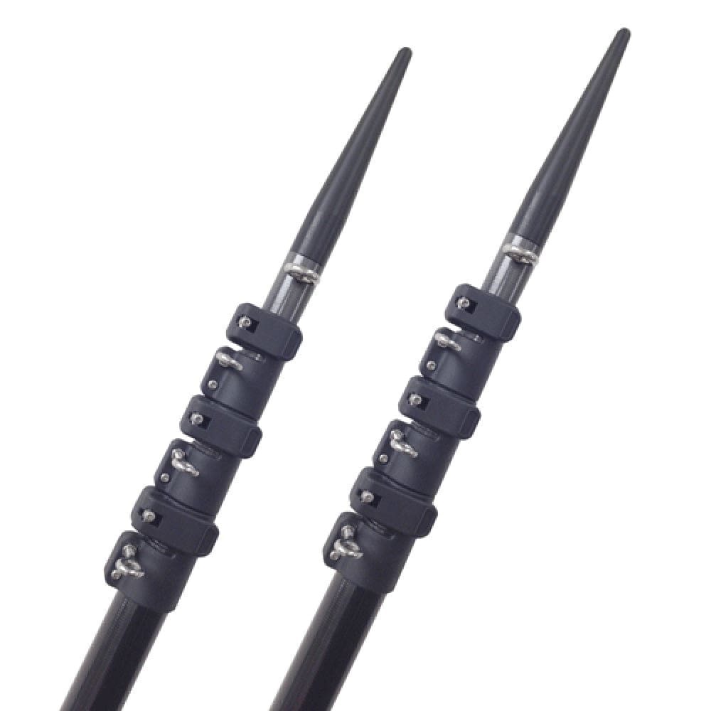 Lee’s 18’ Telescoping Carbon Fiber Outrigger Poles f/ Sidewinder Mount - Hunting & Fishing | Outriggers - Lee’s Tackle