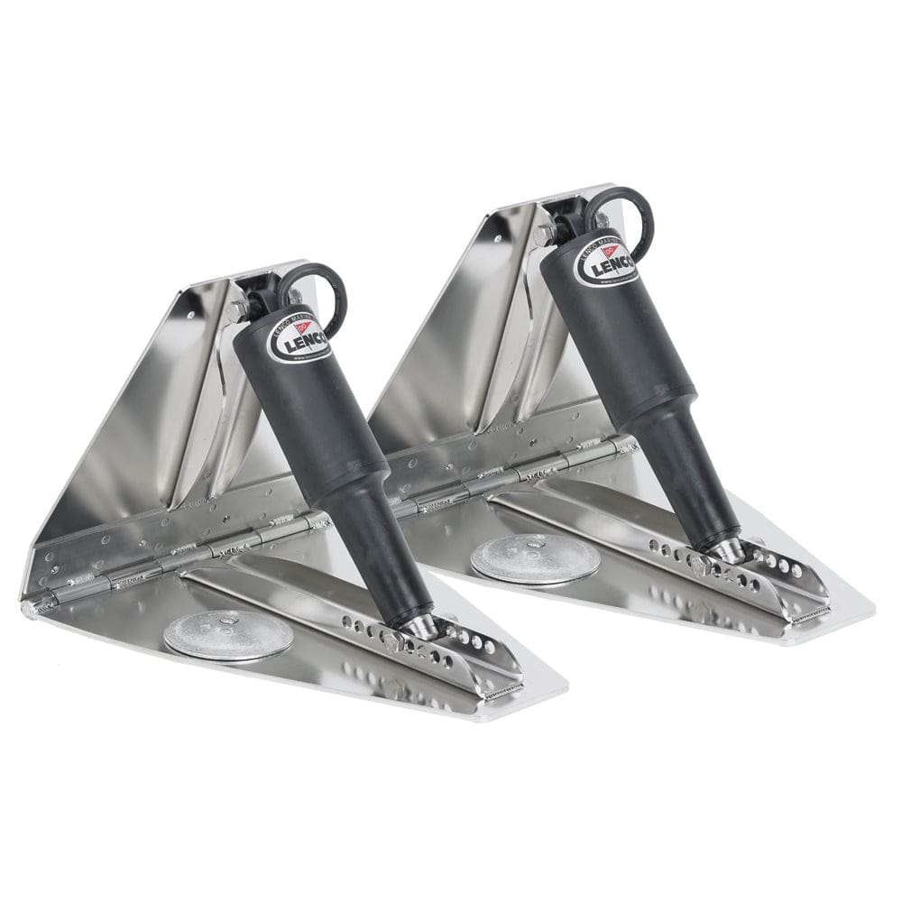 Lenco 14 x 12 High Performance Trim Tab Kit w/ o Switch Kit12V - Boat Outfitting | Trim Tabs - Lenco Marine