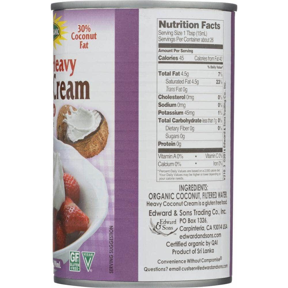 Lets Do Lets Do Organics Organic Heavy Coconut Cream 30% Coconut Fat, 13.5 oz