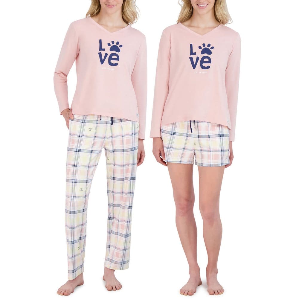 Life is Good Ladies 3 Piece PJ Set - Clearance - Life