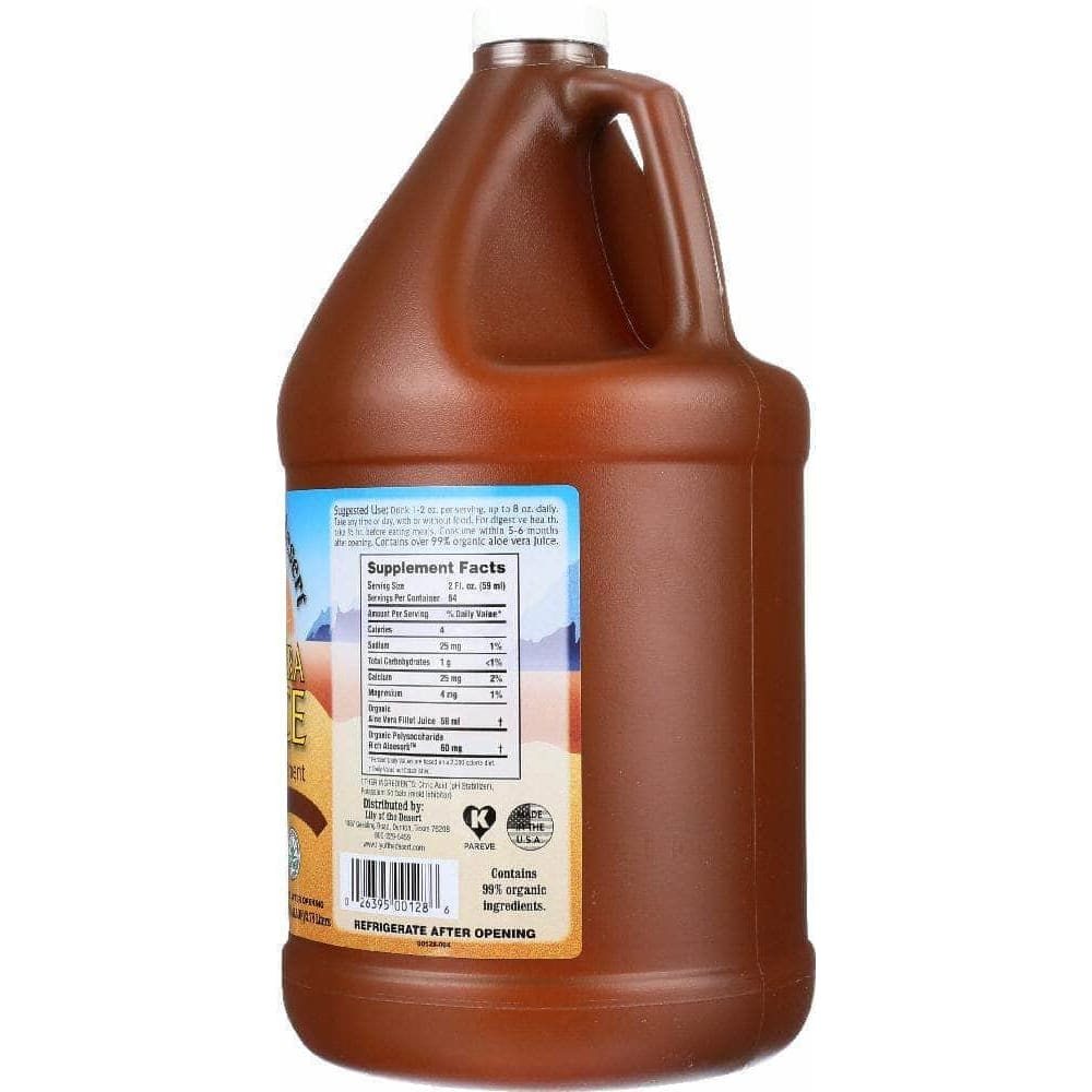 Lily Of The Desert Lily Of The Desert Aloe Vera Juice Inner Fillet, 128 oz