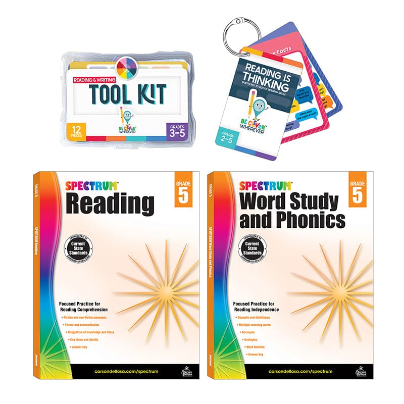 Literacy Student Bundle Grade 5 - Activities - Carson Dellosa Education