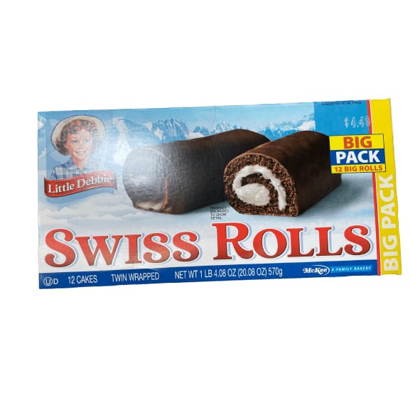 Little Debbie Little Debbie Swiss Cake Rolls, 12 ct, 13.31 oz