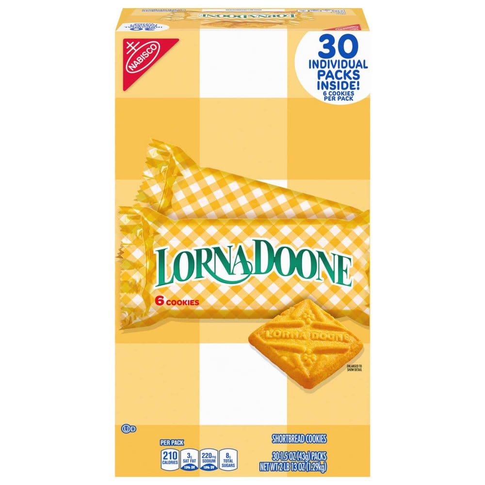 Lorna Doone Shortbread Cookies (1.5 oz. 30 pk.) - Cookies - Lorna