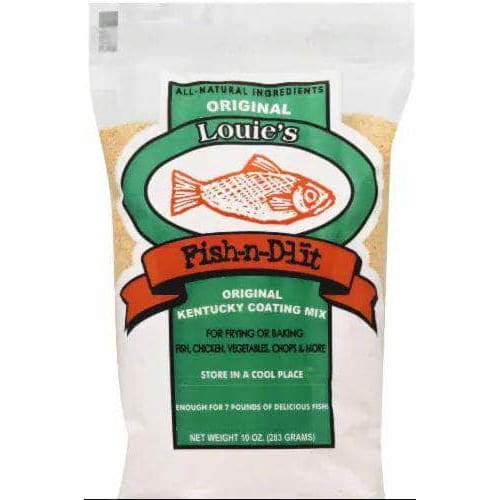 LOUIES Grocery > Cooking & Baking > Crusts, Shells, Stuffing LOUIES Fish N D Lit Original Kentucky Coating Mix, 10 oz