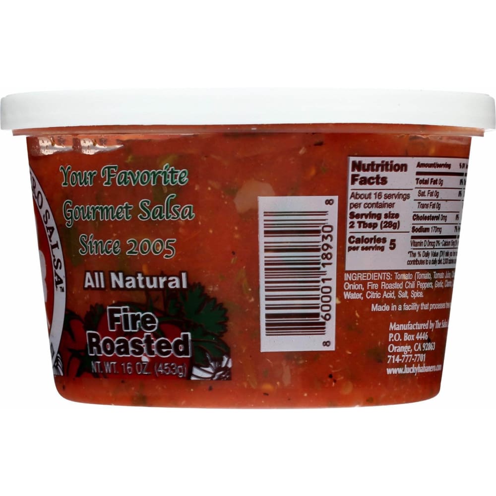 Lucky Habanero Lucky Habanero Medium Salsa, 16 oz
