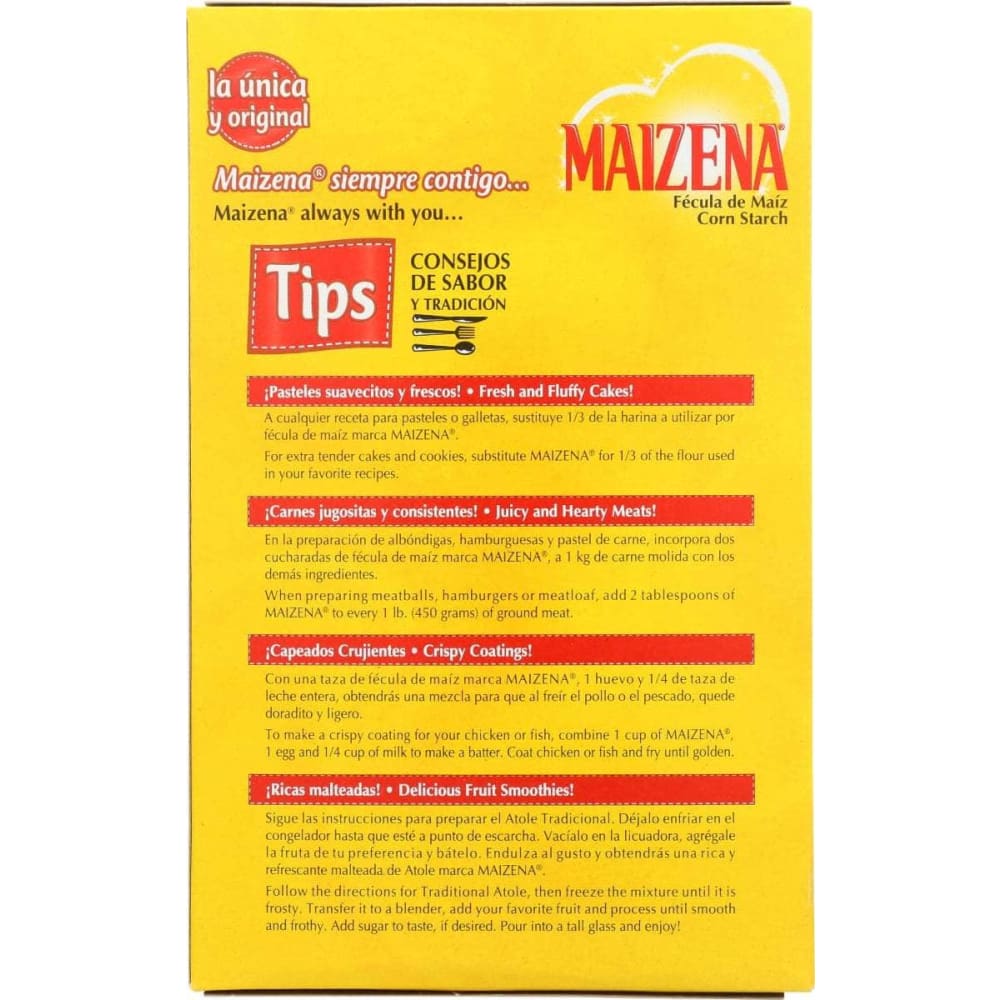MAIZENA Grocery > Cooking & Baking > Crusts, Shells, Stuffing MAIZENA: Cornstarch Unflavored, 14 oz