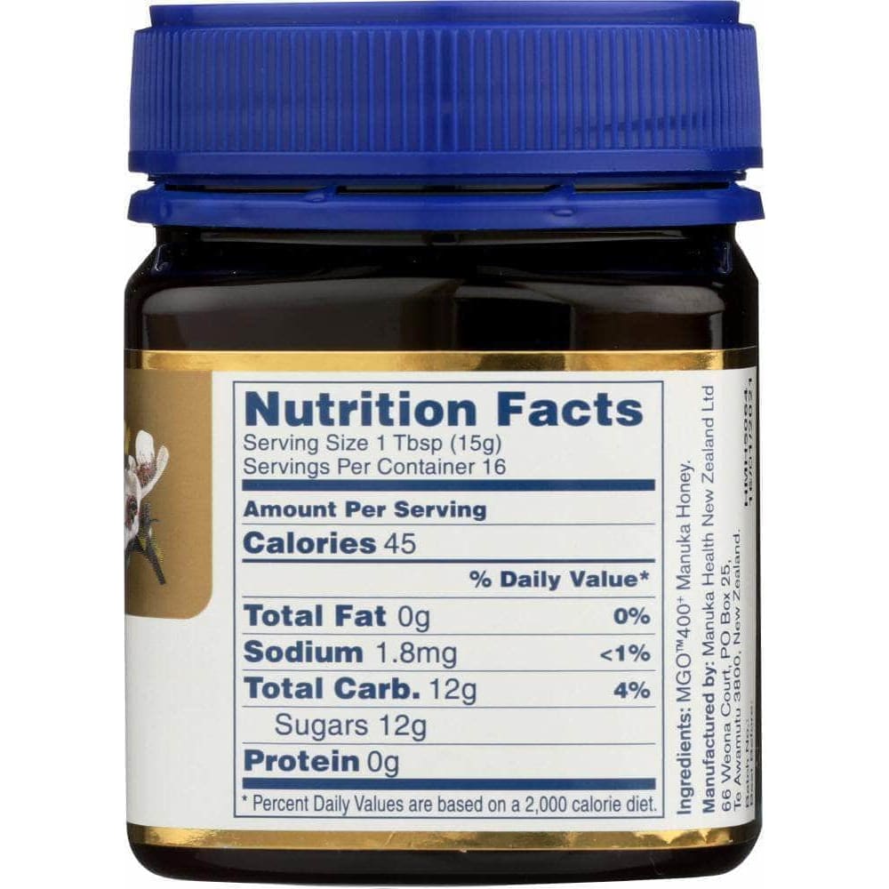 Manuka Health Manuka Health Honey MGO 400 Manuka 8.8 oz