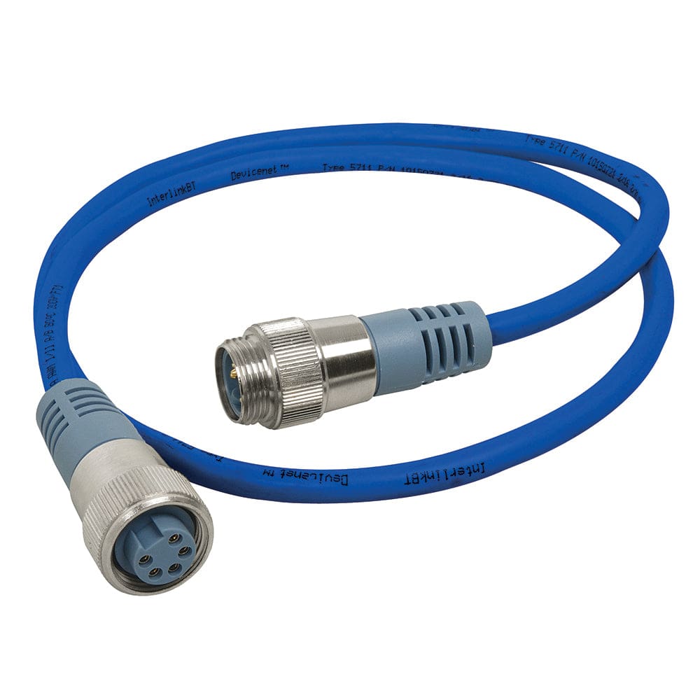Maretron Mini Double Ended Cordset - Male to Female - 0.5M - Blue - Marine Navigation & Instruments | NMEA Cables & Sensors - Maretron