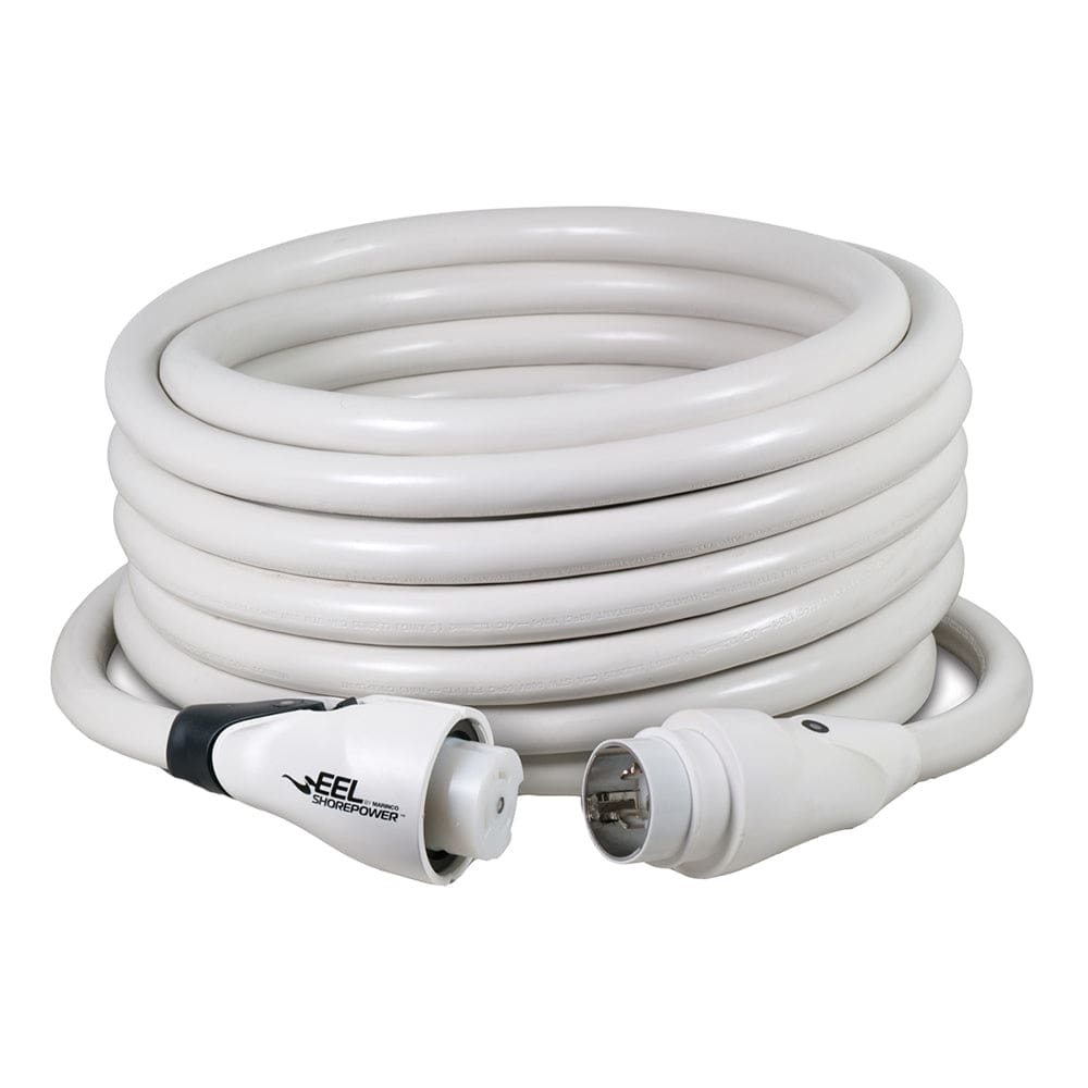Marinco EEL 50A White Cordset - 125/ 250V - 50’ - Electrical | Shore Power - Marinco