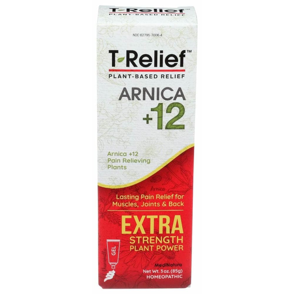 MEDINATURA MEDINATURA T-Relief Extra Strength Pain Gel, 3 oz