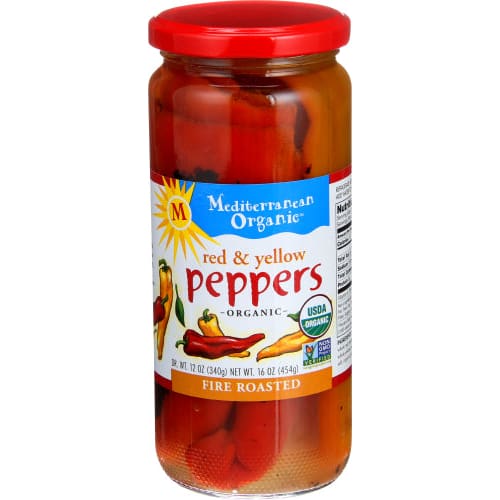 MEDITERRANEAN ORGANICS: Pepper Red Yllw 16 OZ (Pack of 3) - Grocery > Beverages > Coffee Tea & Hot Cocoa - MEDITERRANEAN ORGANICS