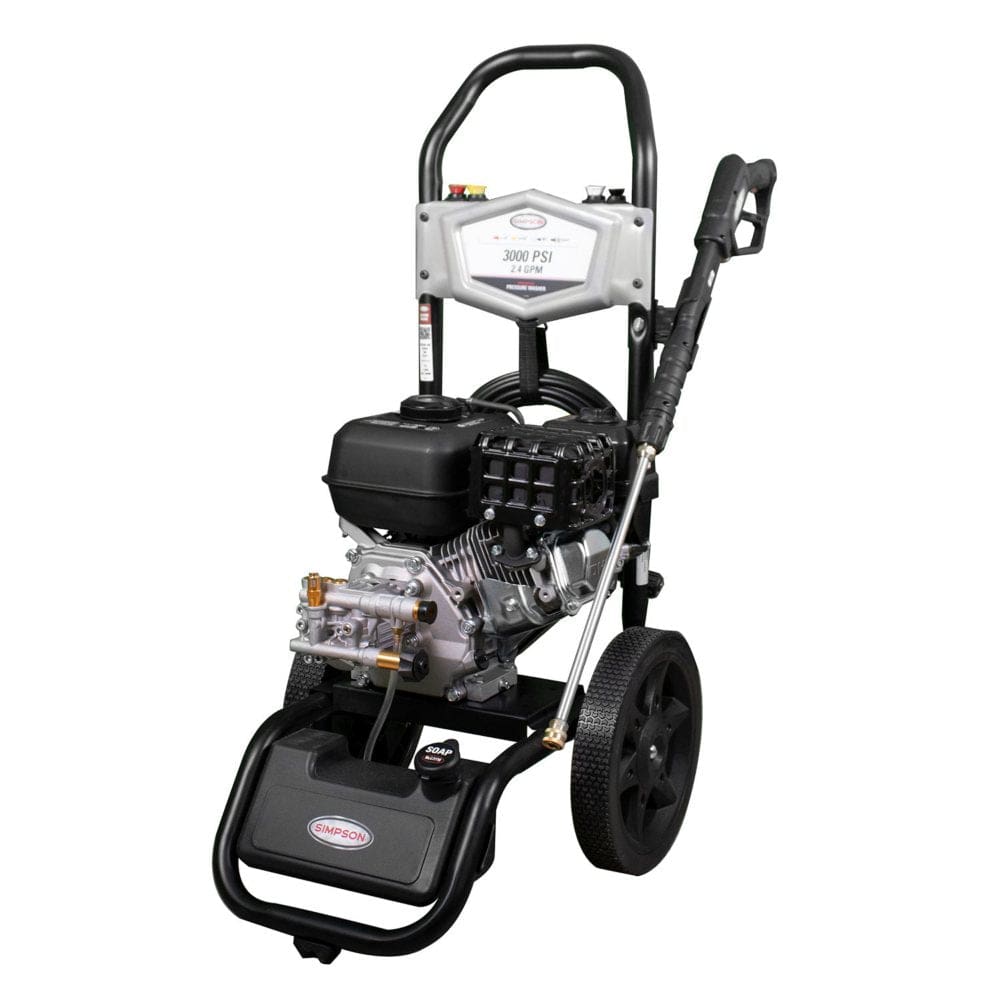 Megashot MS61220-S 3000 PSI At 2.4 GPM CRX 208cc Axial Cam Pump Cold Water Gas Pressure Washer - Pressure Washers & Accessories - Megashot