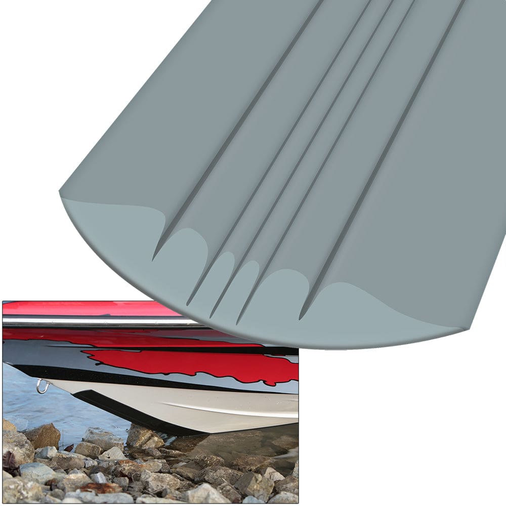 Megaware KeelGuard® - 4’ - Gray - Boat Outfitting | Hull Protection - Megaware
