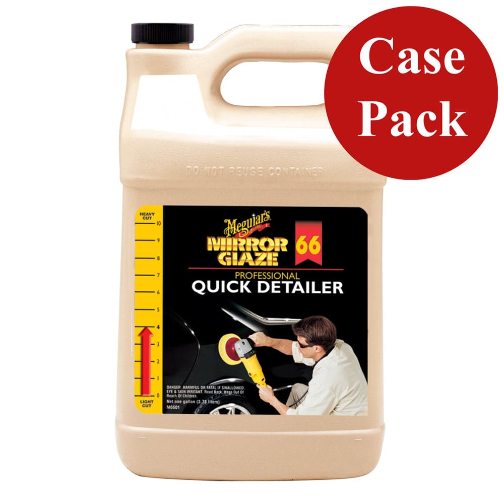 Meguiar’s Mirror Glaze® Quick Detailer - 1 Gallon *Case of 4* - Boat Outfitting | Cleaning - Meguiar’s