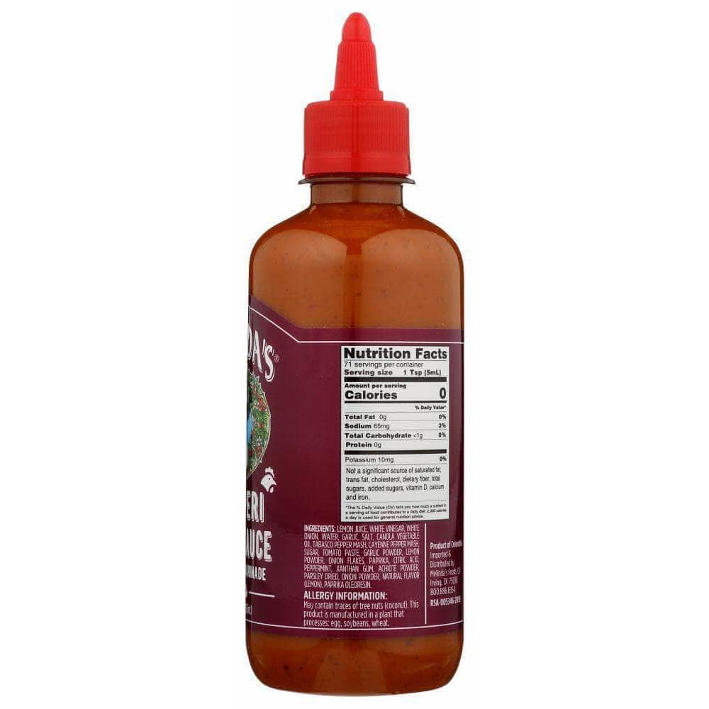 Melindas Melindas Peri Peri Garlic Sauce, 12 Oz