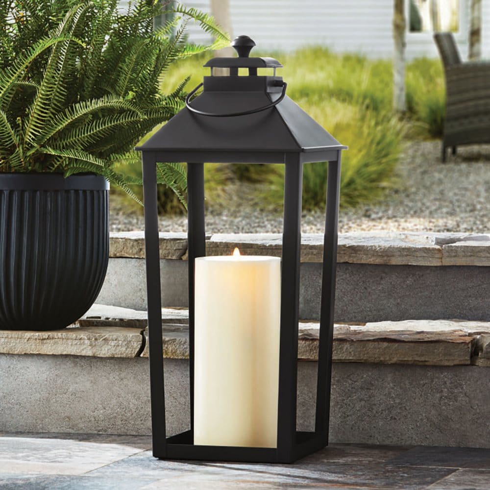 Member’s Mark 30 Brown Antique Lantern - Outdoor Decorative Accents - ShelHealth