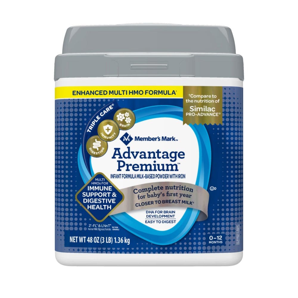 Member’s Mark Advantage Premium Baby Formula - Baby Feeding Products​ - Member’s