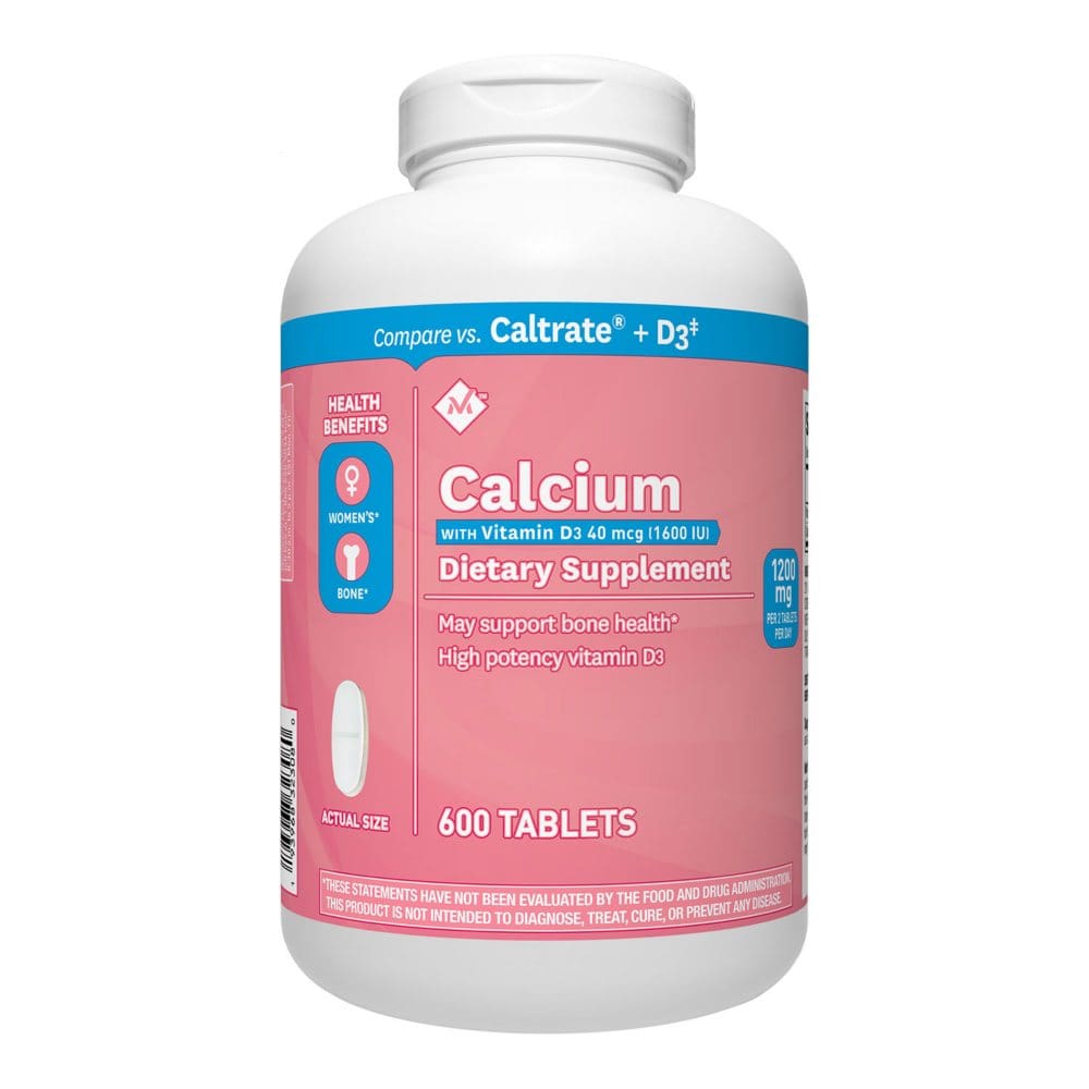 Member’s Mark Calcium 600 mg. with Vitamin D3 Dietary Supplement (600ct.) - New Arrivals - Member’s