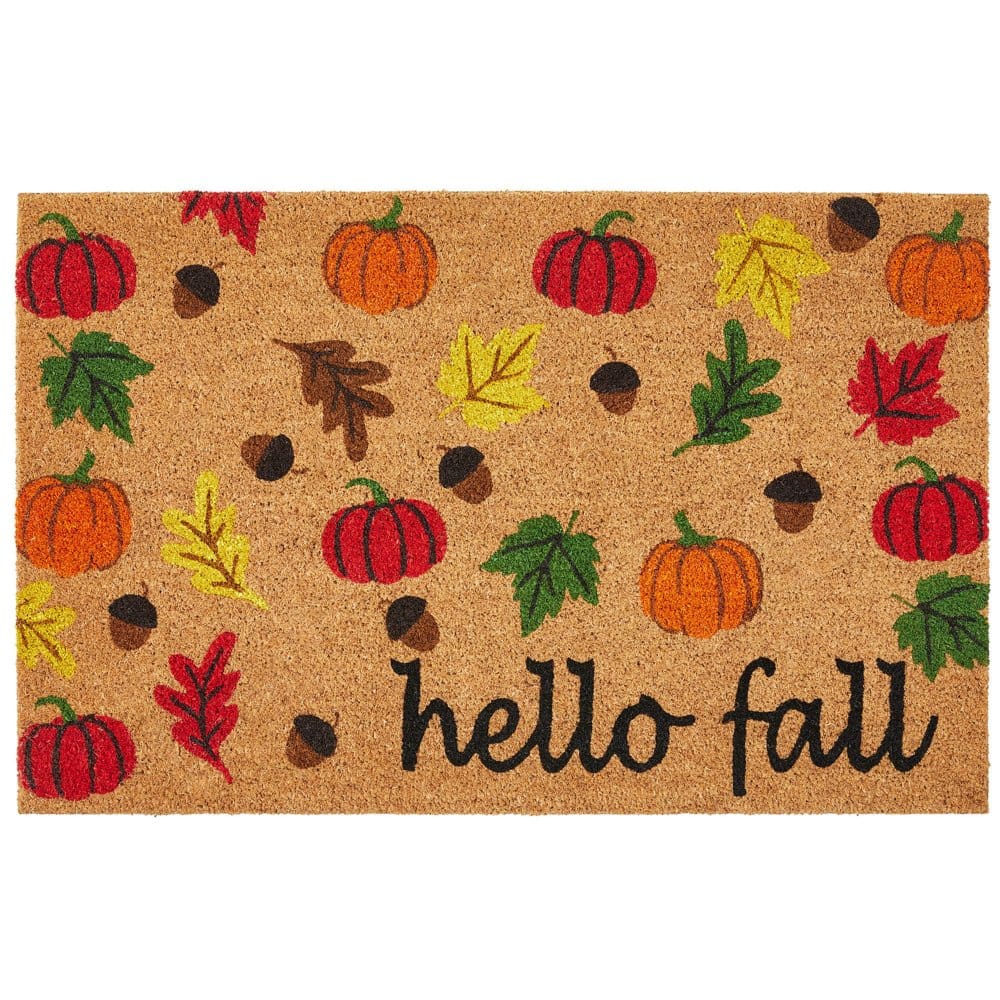 Member’s Mark Door Mat - Hello Fall - Harvest Porch Decor - ShelHealth