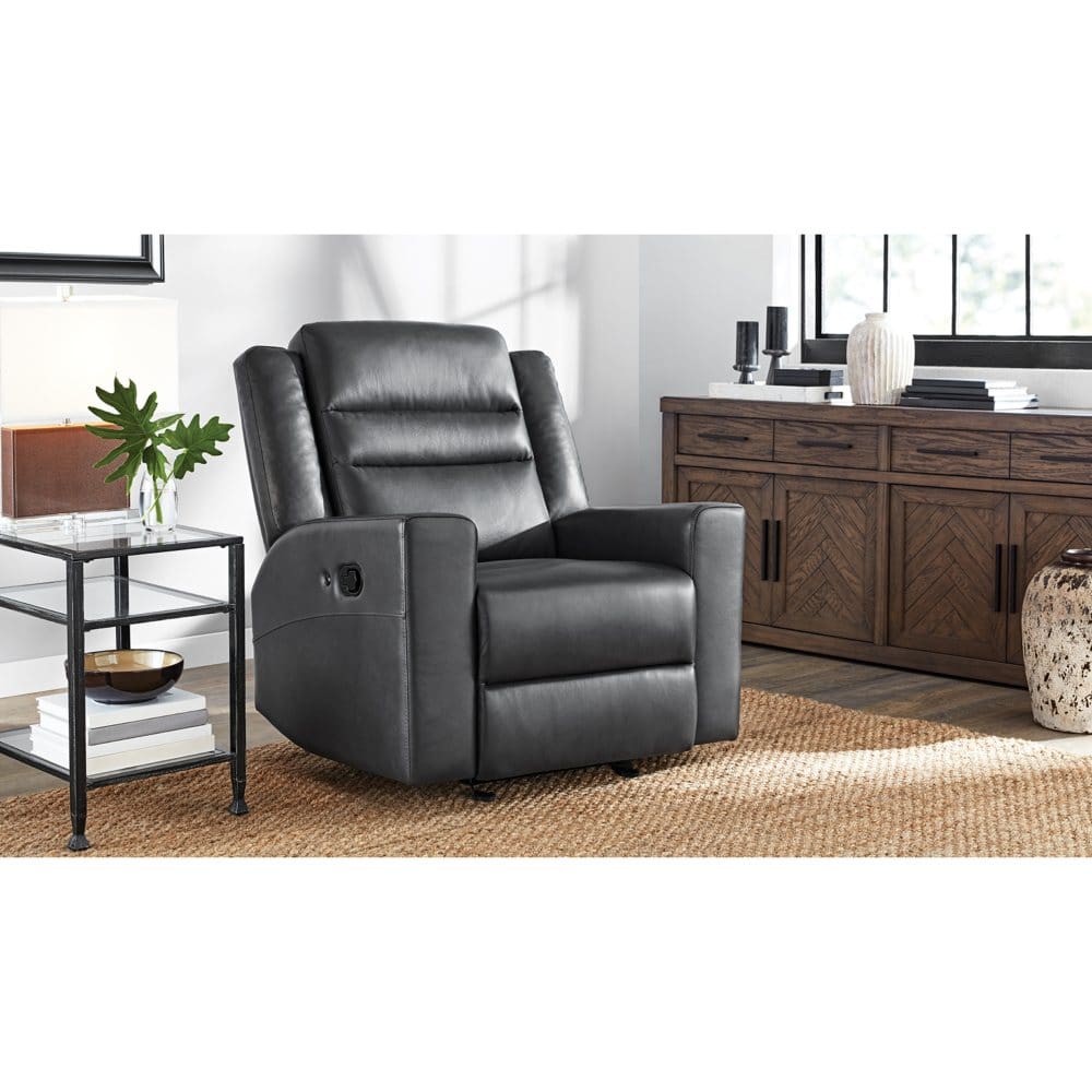 Member’s Mark Easton Leather Glider Recliner - Recliner Chairs - ShelHealth