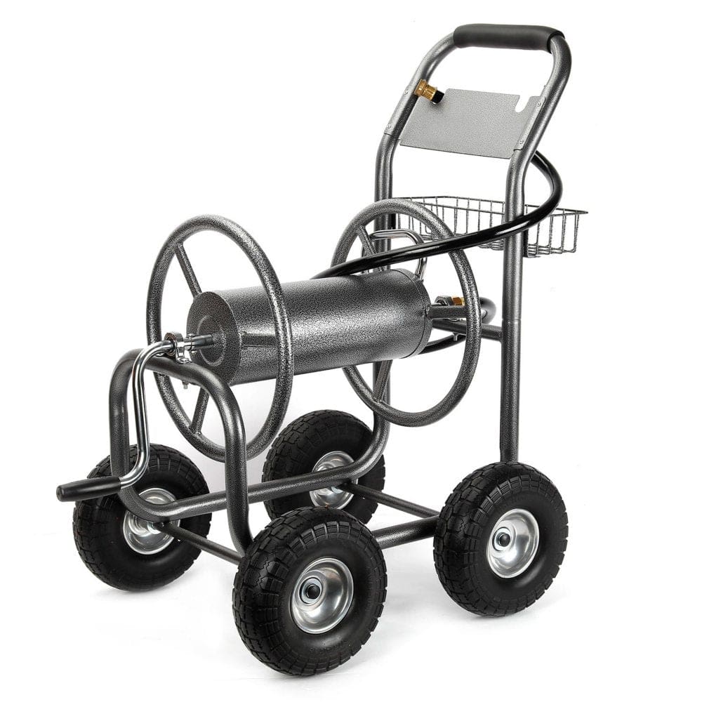 Member’s Mark Garden Hose Reel Cart with Steel Basket - Sheds & Outdoor Storage - Member’s