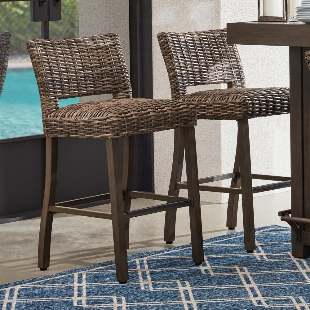 Member’s Mark Halstead 2-Pack Serving Bar Chairs - Outdoor & Patio - ShelHealth