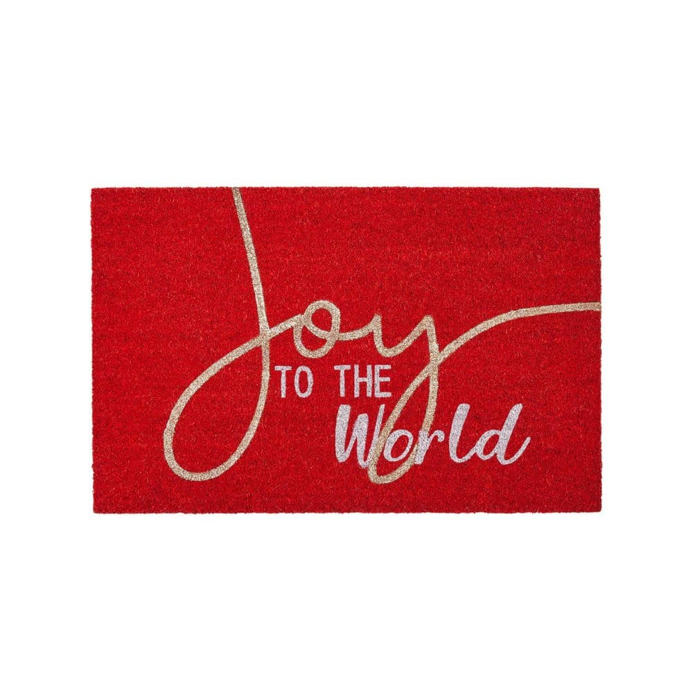 Member’s Mark Holiday Coir Mat - Joy to the World - Outdoor Holiday Decor - Member’s