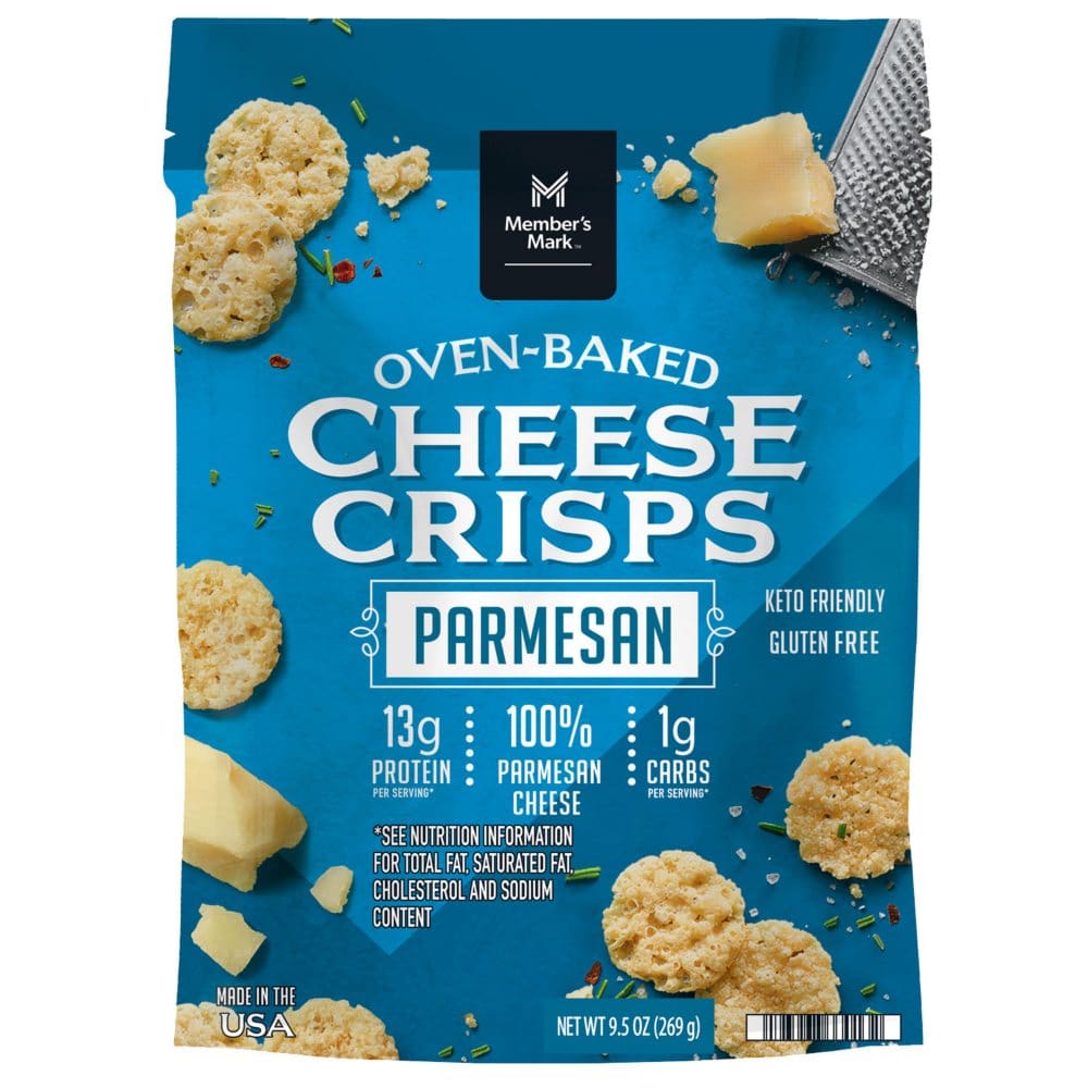 Member’s Mark Oven Baked Parmesan Cheese Crisps - Condiments & Sauces - Member’s