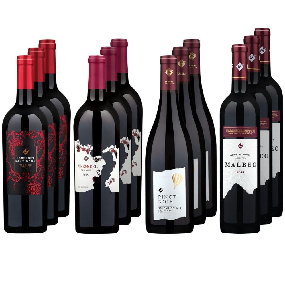 Member’s Mark Red Wines Assorted (750 ml bottle 12 pk.) - Grocery - Member’s