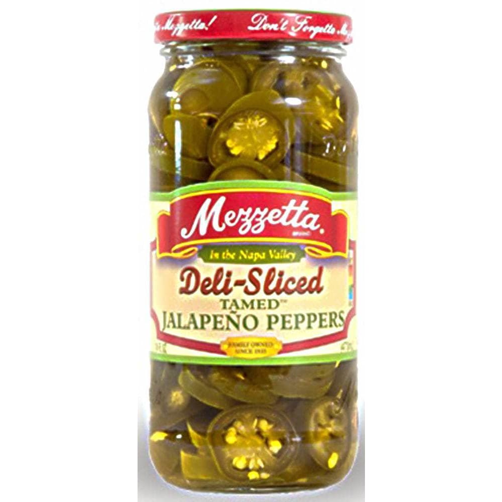 Mezzetta Mezzetta Deli-Sliced Tamed Jalapeño Peppers, 16 oz