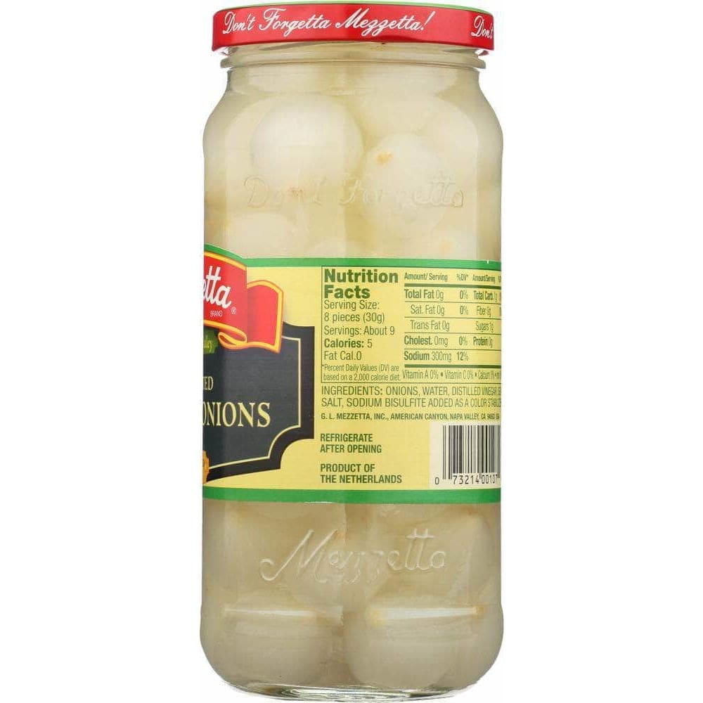 Mezzetta Mezzetta Imported Cocktail Onions, 16 oz