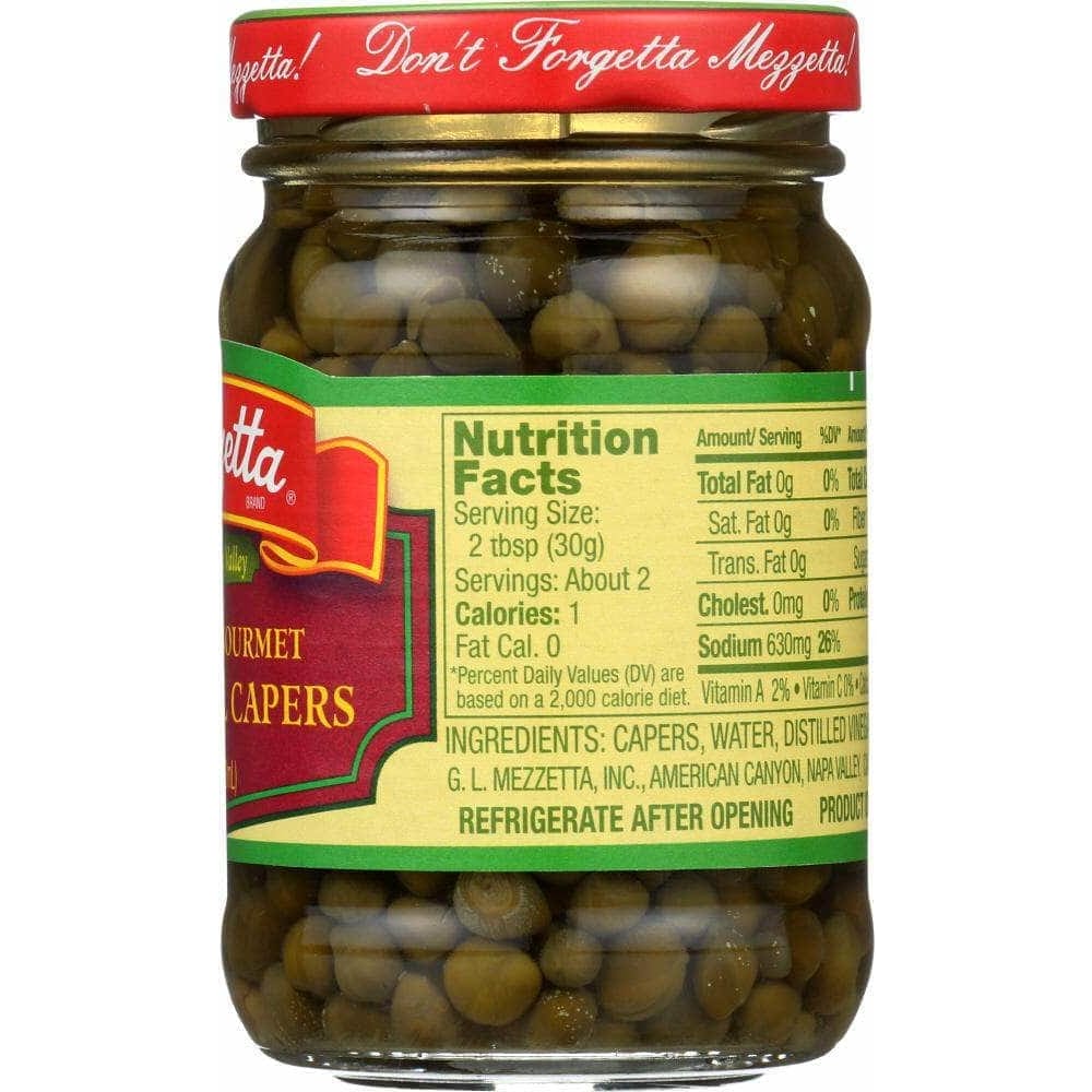 Mezzetta Mezzetta Imported Gourmet Non-Pareil Capers, 4 oz