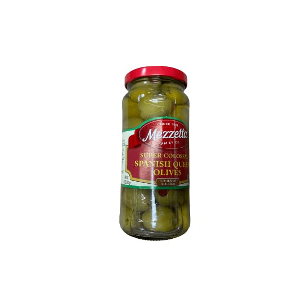 Mezzetta Mezzetta Pimiento Stuffed Super Colossal Spanish Queen Olives, 10 oz