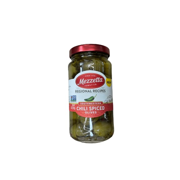 Mezzetta Mezzetta Southwestern Chili Spiced Olives, 10 fl oz