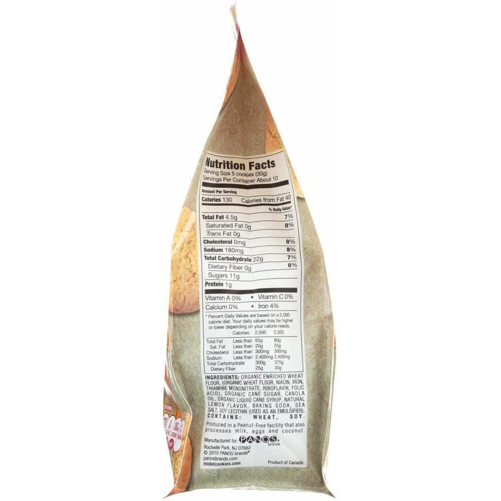 Mi-Del Midel Cookies Snap Lemon, 10 oz