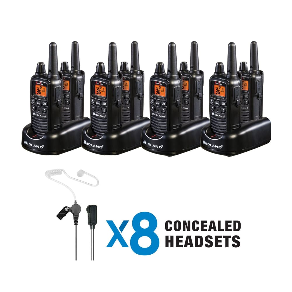 Midland LXT600BBX4 FRS License Free Business Radio Bundle - Midland