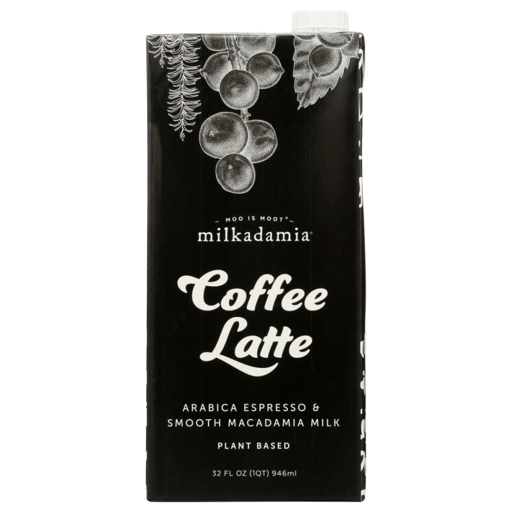 MILKADAMIA: Coffee Latte 32 fo (Pack of 4) - Grocery > Beverages > Coffee Tea & Hot Cocoa - MILKADAMIA