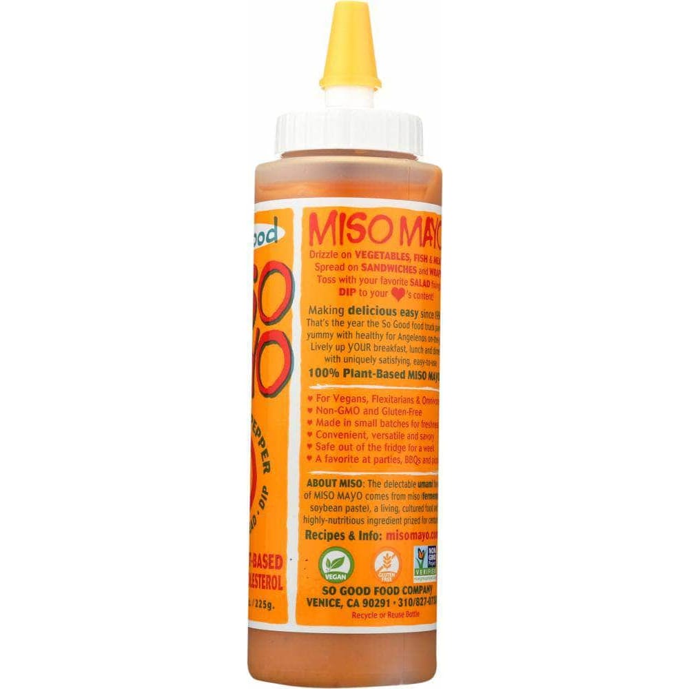So Good Miso Mayo Spicy Red Pepper, 9 oz