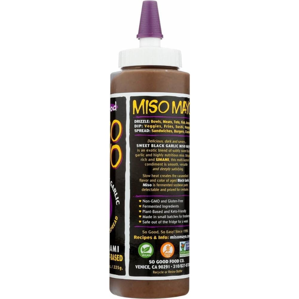 Miso Mayo Miso Mayo Sweet Black Garlic, 9 oz