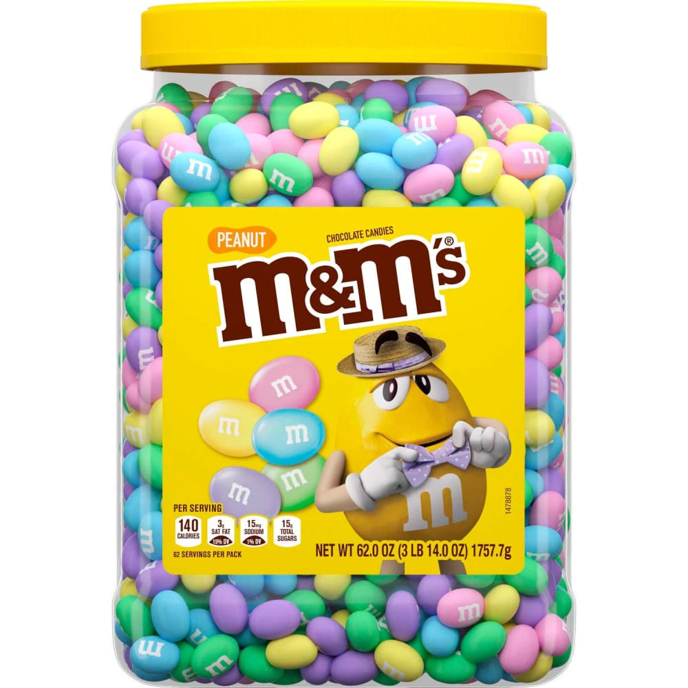 M&M's Peanut Chocolate Candies 10 Oz, Chocolate Candy